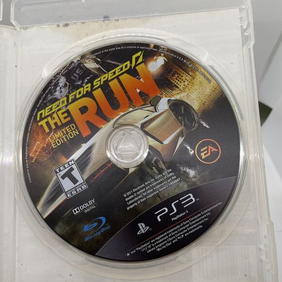 Need For Speed The Run Limited Edition Sony PlayStation 3 PS3 CIB - Picture 6 of 10
